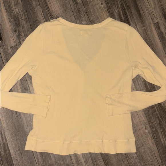 PACT Women's Light Yellow Cardigan Sweater large
Organic cotton - Picture 5 of 5